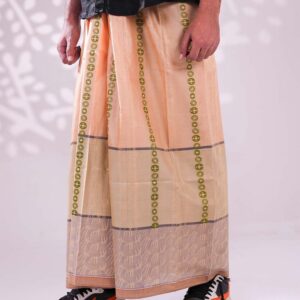 Premium White Check Economy Lungi - আরামদায়ক সাদা চেক লুঙ্গি