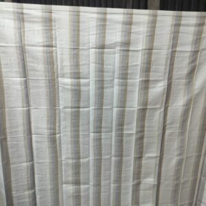 Premium White Striped Economy Lungi - ৫ || হাত বড় সাইজ