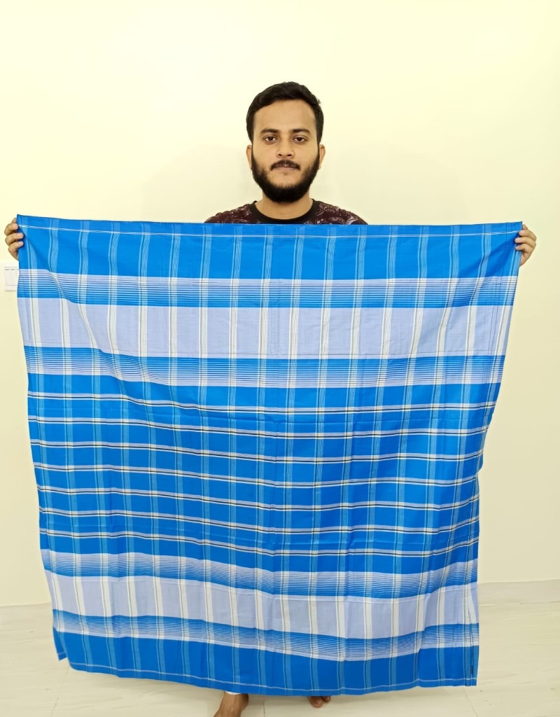 প্রিমিয়াম কোয়ালিটি ১০০% কটন লুঙ্গি (সিরাজগঞ্জের বিখ্যাত কালেকশন)